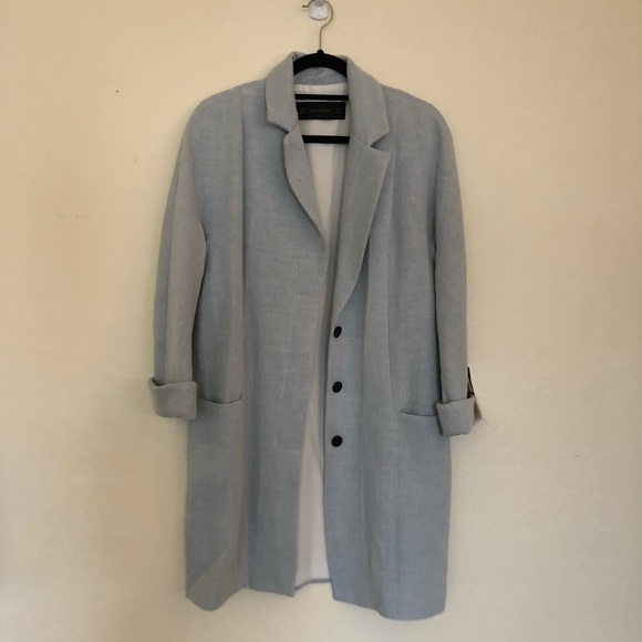 NWT Zara Relaxed Coat - Picture 2 of 5
